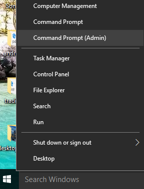 command prompt admin