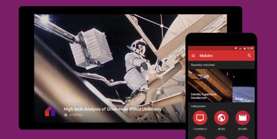 Mobdro for Live TV Channels.