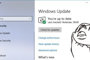 windows 10 update problems