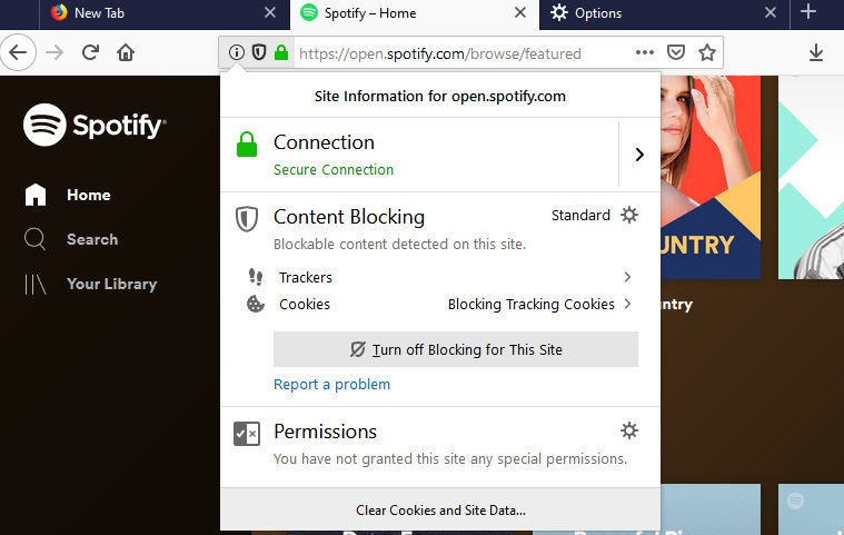 Spotify Web Player Not Working Enabled Protected Content Firefox