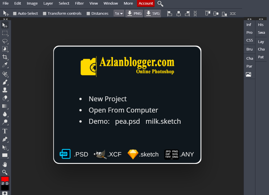 Azlanblogger Photoshop