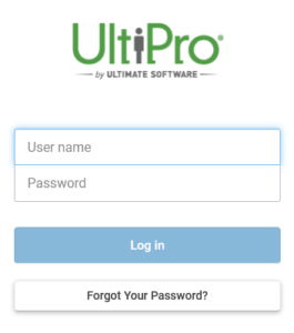 can't login to ultipro from home