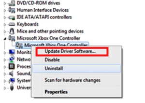 reinstall xbox controller drivers