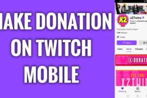 how to donate on twitch