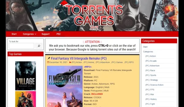 TorrentsGames