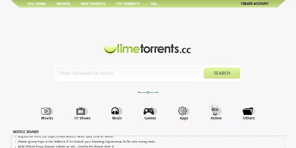 LimeTorrents