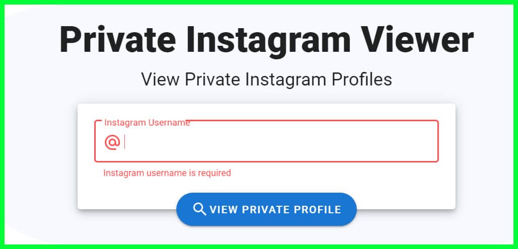 Private Insta