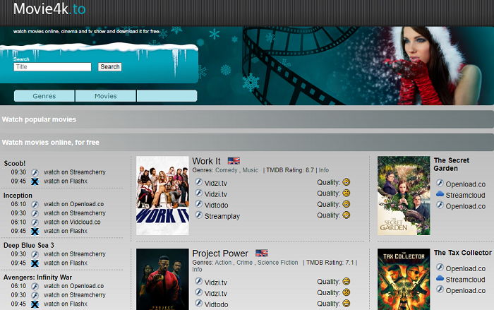 movie websites like goojara