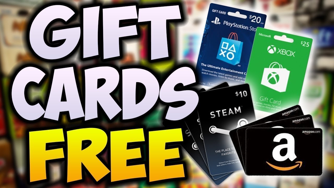 free gift cards