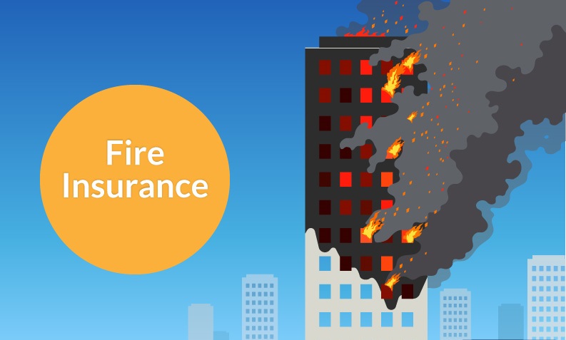 Fire Insurance Policy covers all forms of insured assets