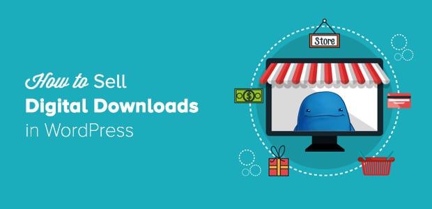 sell digital products with paypal wordpress