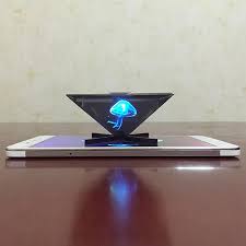 Hand Spinner 3D Hologram Pyramid