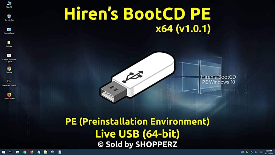 Hiren's BootCD PE