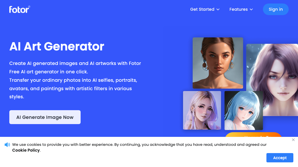 Fotor AI Image Generator