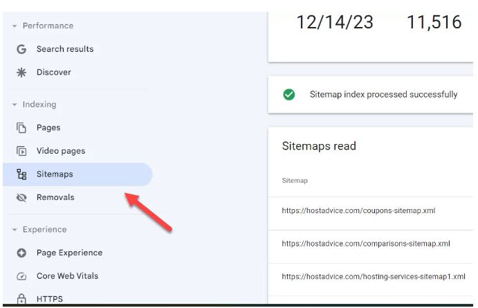 XML sitemaps