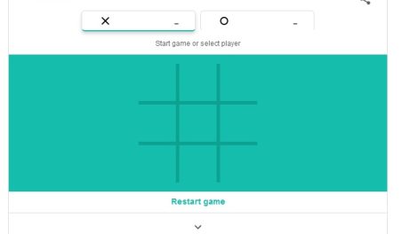 Google Tic-Tac-Toe